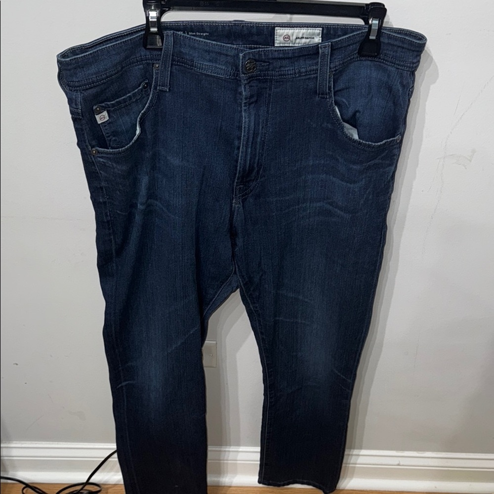 Ag Adriano Goldschmied Blue Relaxed Jeans